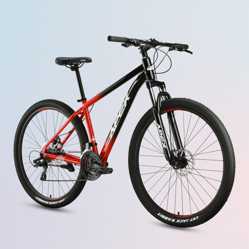 Apex Bicycles & Frames A900 Mens I 29 inch Alloy MTB S Black / Red 3x8 ShimanoSKU: 24-009-011-07-02-003 Barcode: 687398778171