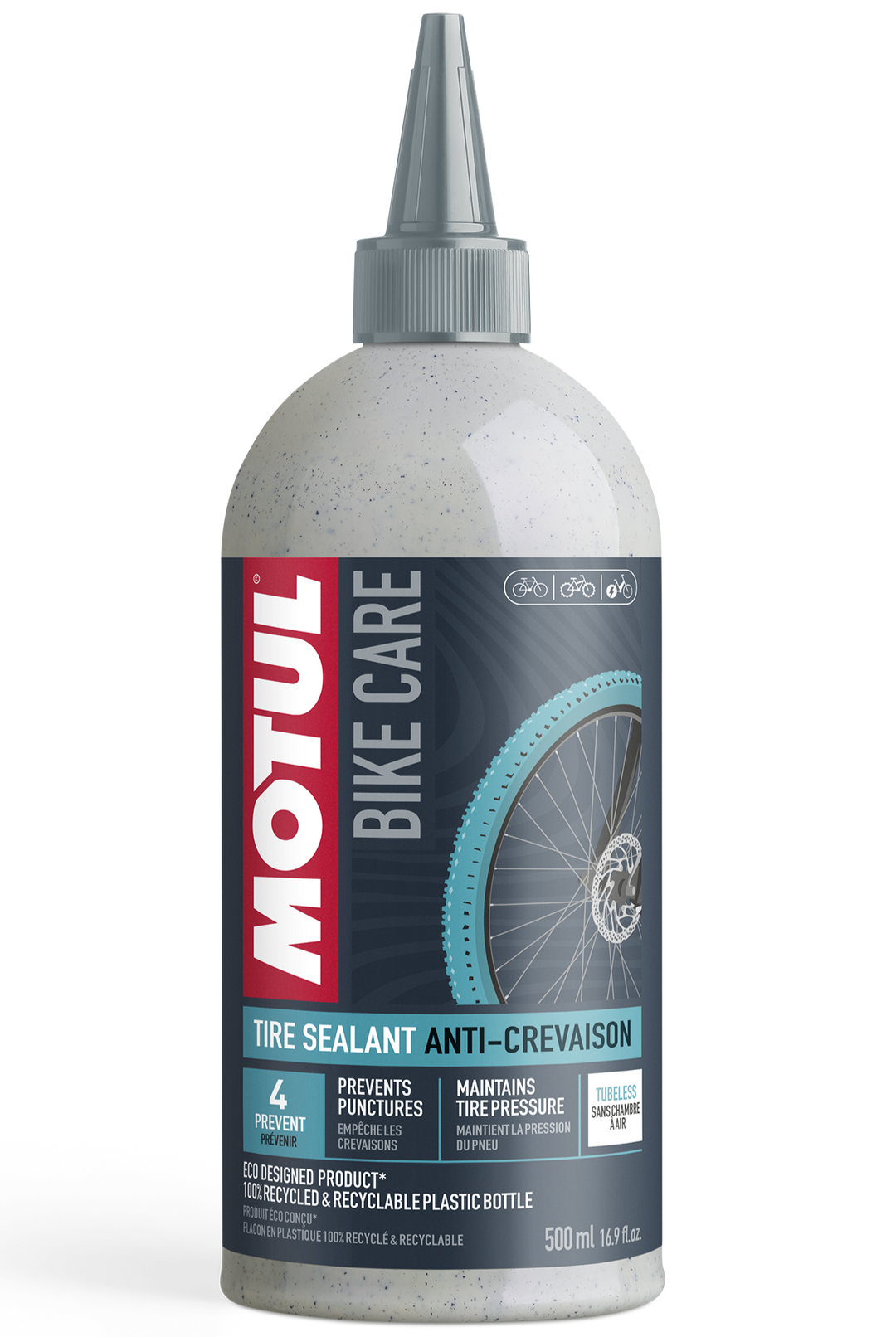 Motul Bike Care Tubeless Tyre Sealant 500ml  SKU: 3374650332451 Barcode: 