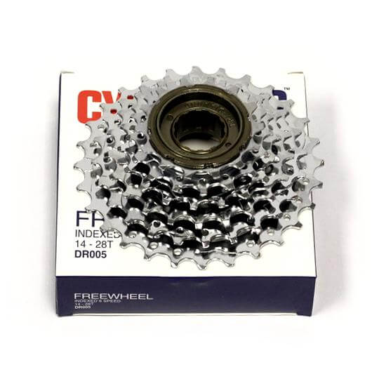 Apex Parts Components & Spares Freewheel Indexed 6-Speed 14-28T  SKU: DR005 Barcode: DR005
