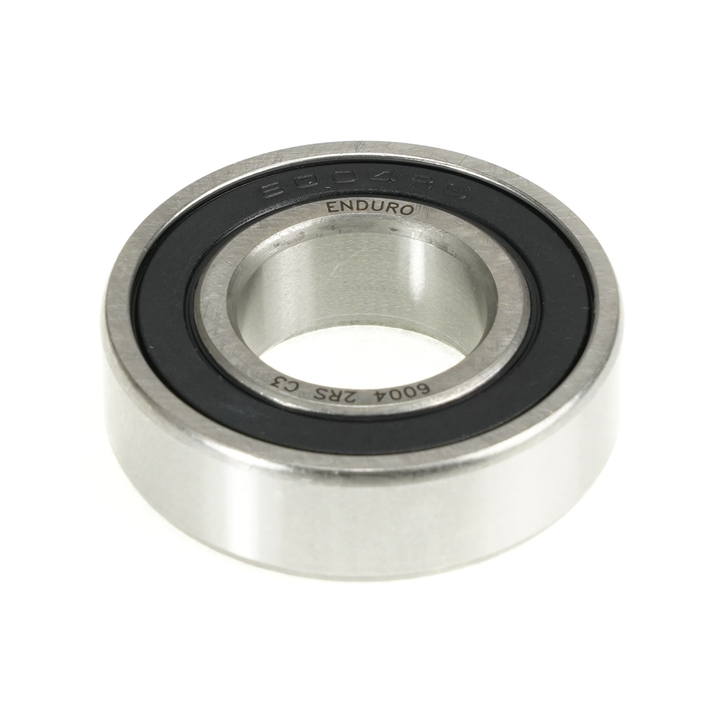 Enduro Components & Spares 6004 2RS | 20 x 42 x 12mm Bearing ABEC-3  SKU: 6004 2RS Barcode: 185843000308