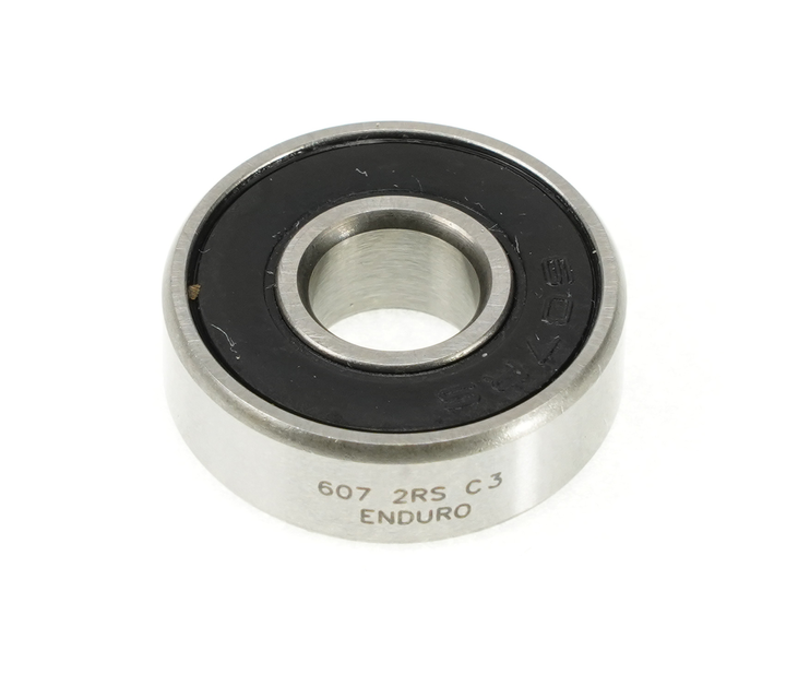 Enduro Components & Spares 607 2RS | 7 x 19 x 6mm Bearing ABEC-3  SKU: 607 2RS Barcode: 810191013792