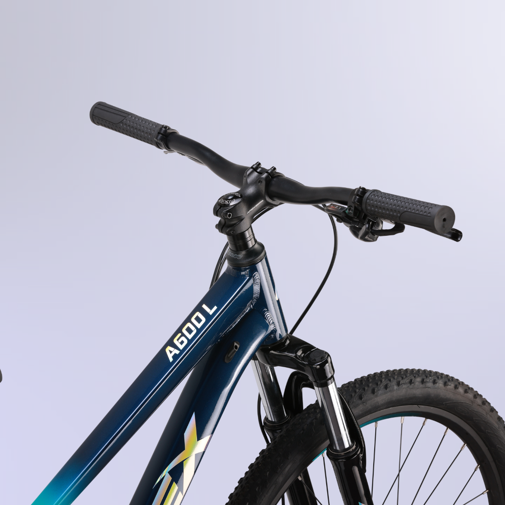 Apex Bicycles & Frames A600 Ladies I 26 inch Alloy MTB M Black / Blue 1x8 ShimanoSKU: 24-006-010-05-03-021 Barcode: 687398778133