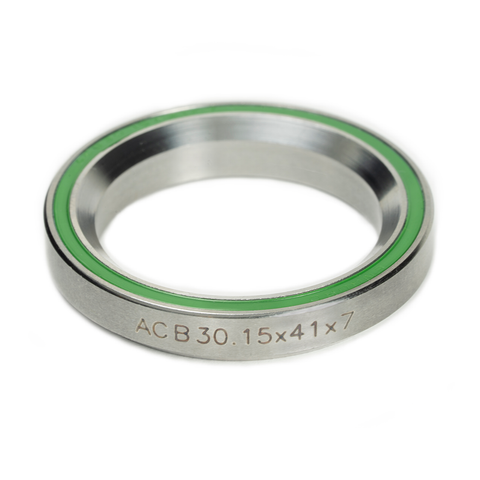 Enduro ACB 4545 125T SS - 1 1/8 stainless steel, Angular Contact Headset Bearing - straight view