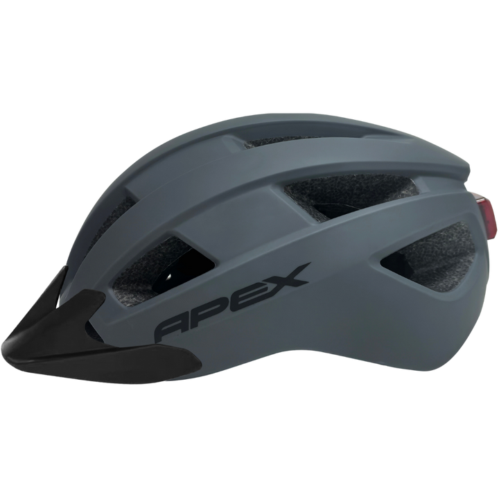 Apex Atom Adult Helmet | Matte Grey