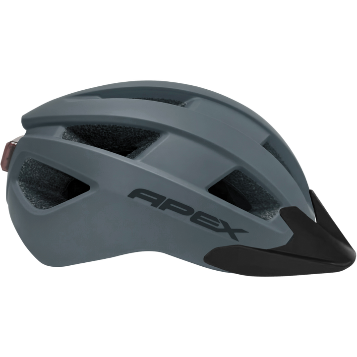 Apex Atom Adult Helmet | Matte Grey