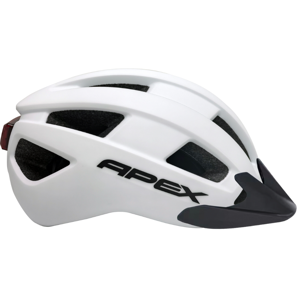 Apex Atom Adult Helmet | Matte White