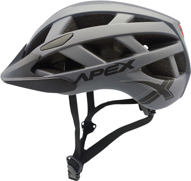 Apex Atom Adult Helmet | Matte Grey