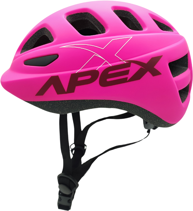 Apex Parts Clothing & Protection Apex Atom Kids Helmet | Matte Pink 50-54cm | S  SKU: FSK-W009-5054-PU Barcode: 687398778461