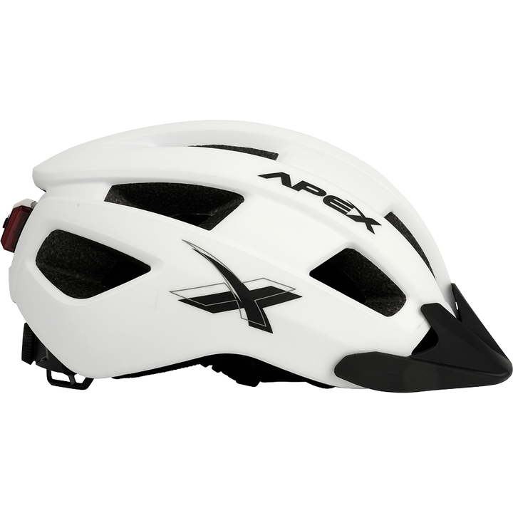 Apex Atom Adult Helmet | Matte White