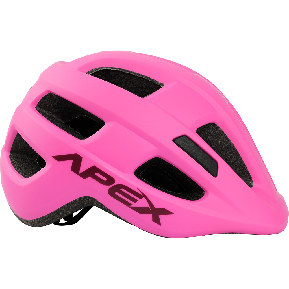 Apex Atom Kids Helmet | Matte Pink