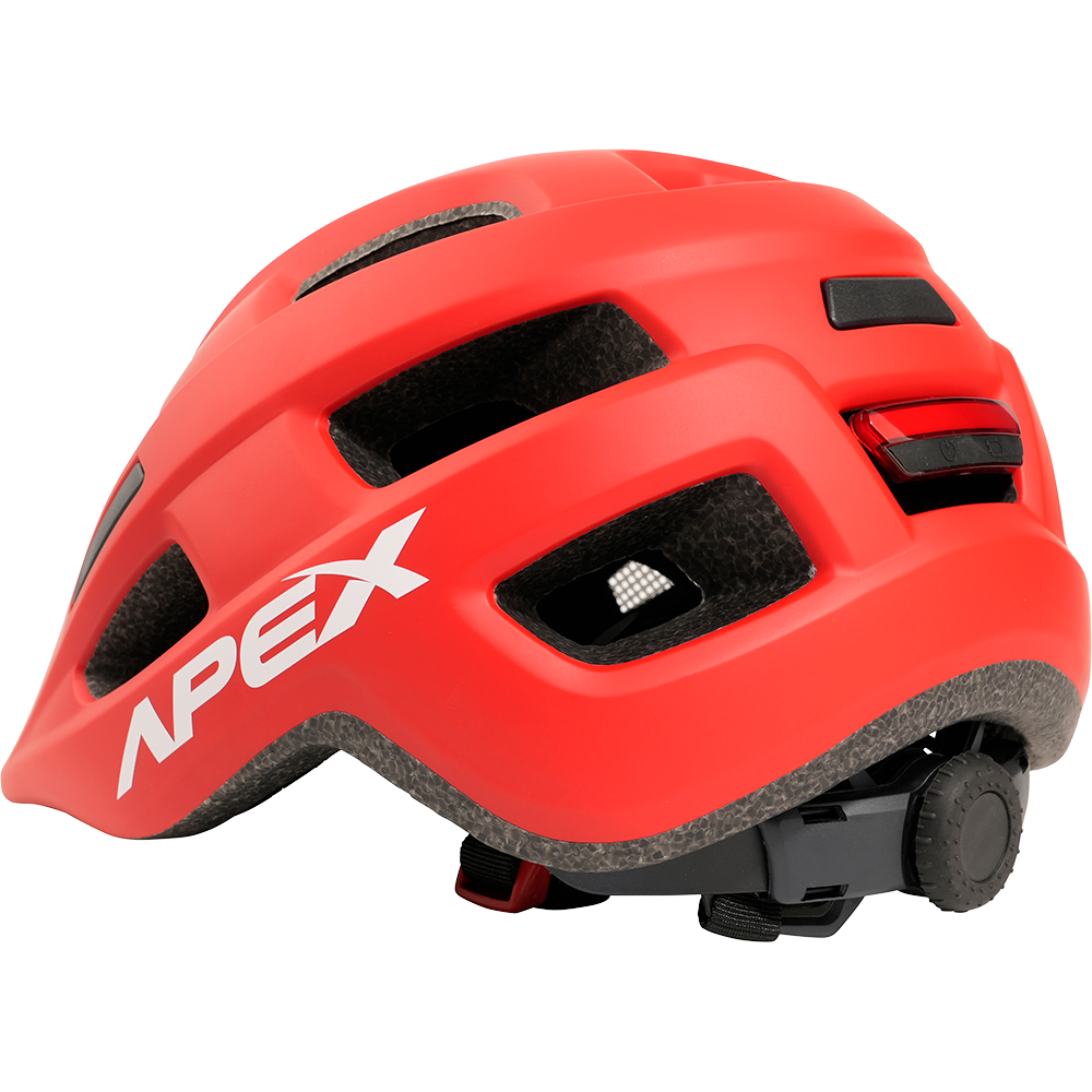 Apex Atom Kids Helmet | Matte Red