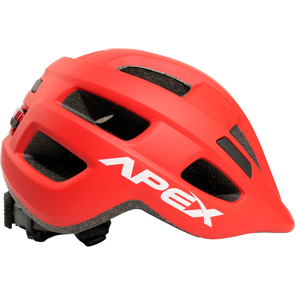 Apex Atom Kids Helmet | Matte Red