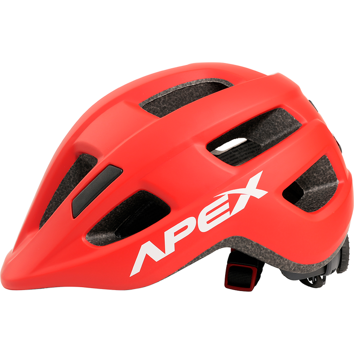 Apex Atom Kids Helmet | Matte Red