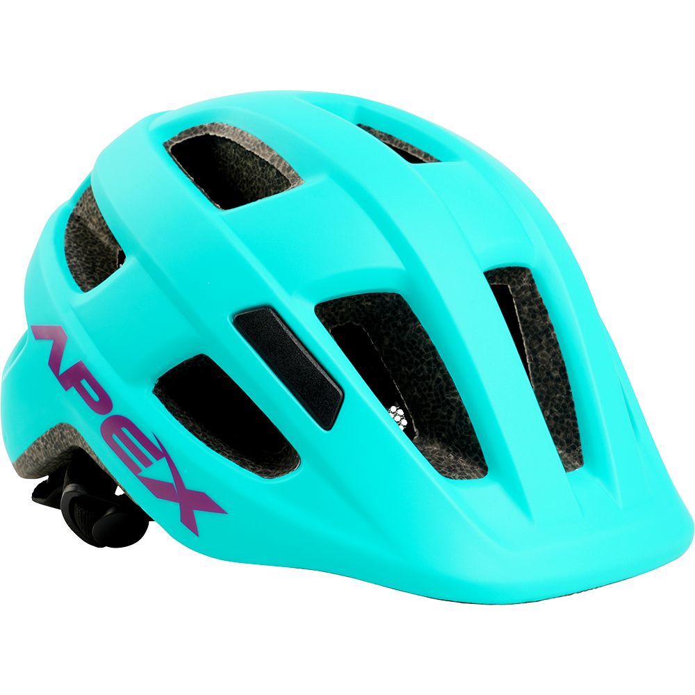 Apex Atom Kids Helmet | Matte Teal