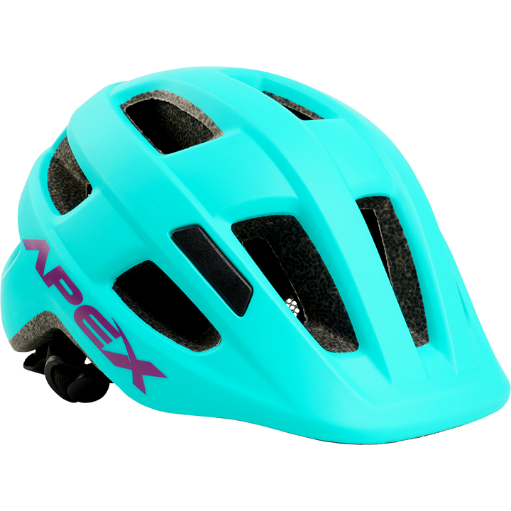 Apex Atom Kids Helmet | Matte Teal