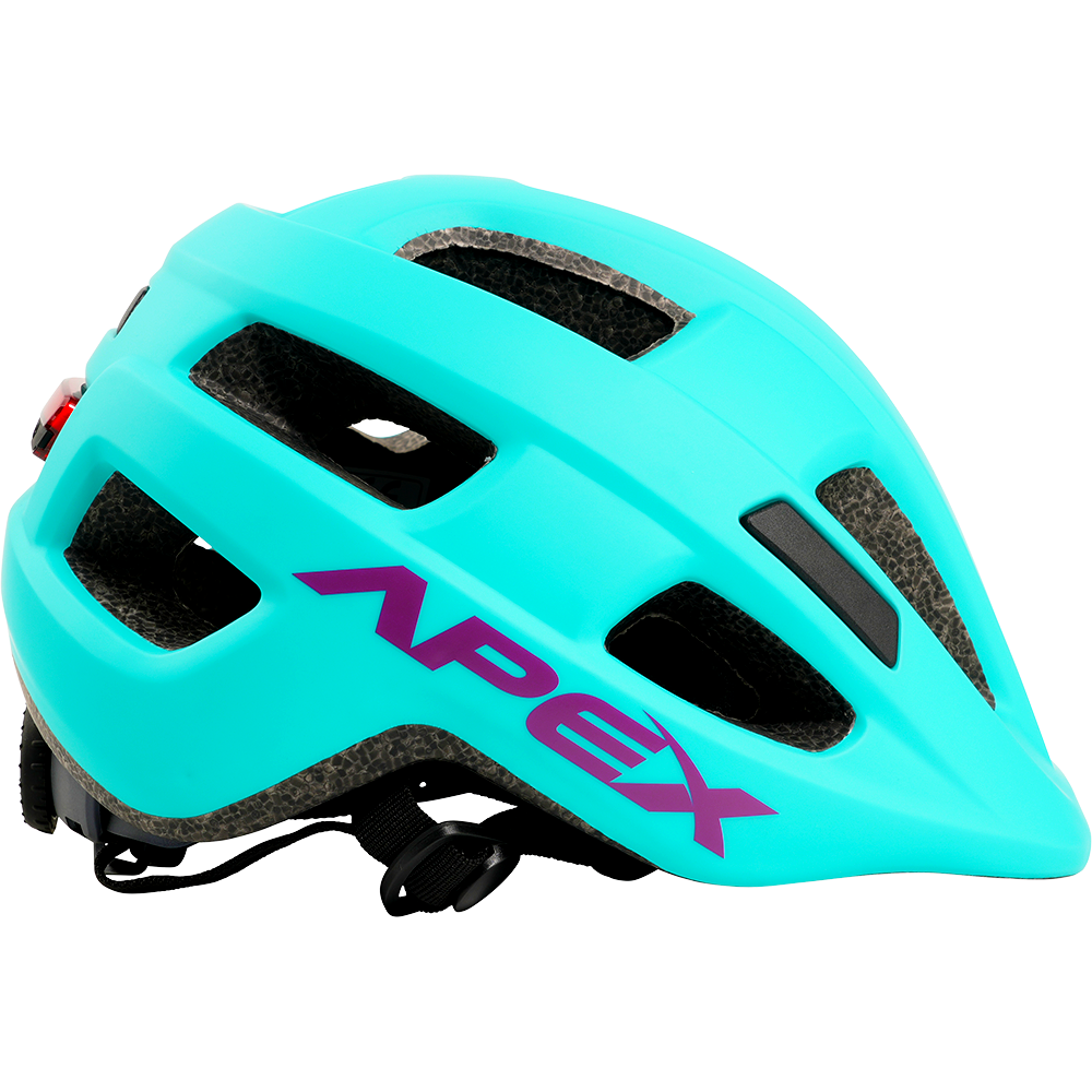 Apex Atom Kids Helmet | Matte Teal