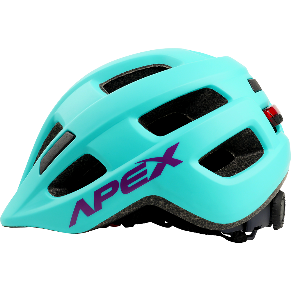 Apex Atom Kids Helmet | Matte Teal