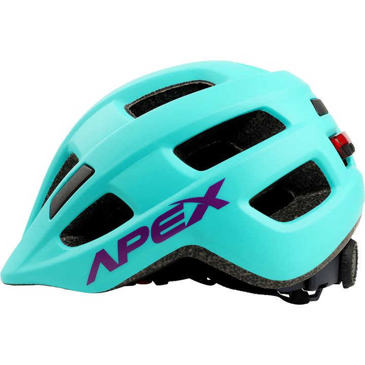 Apex Atom Kids Helmet | Matte Teal