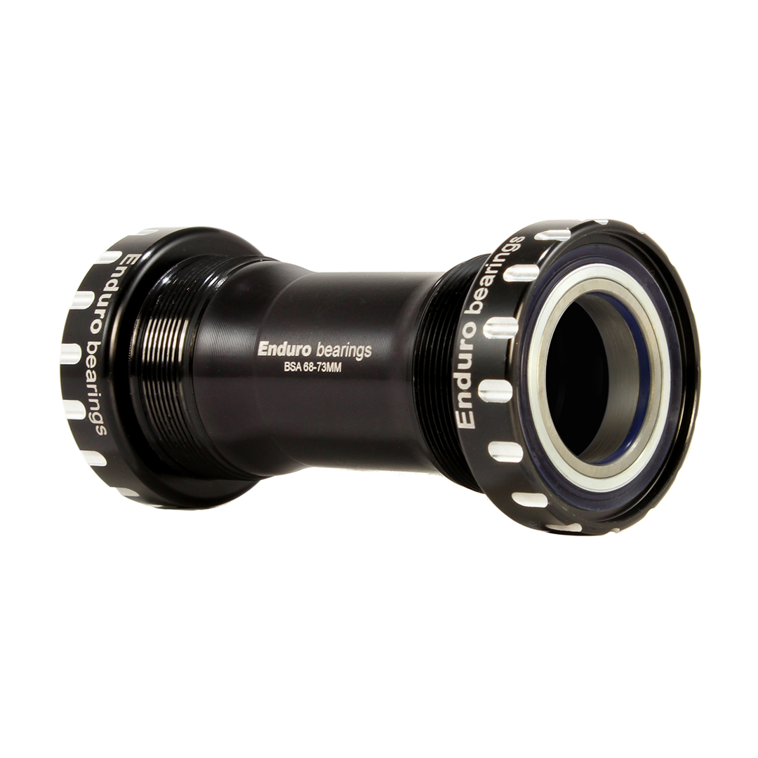 Enduro Components & Spares BKC-0560 | BSA Thread-In Bottom Bracket for 68mm BSA Framesets and Shimano 24mm Cranksets XD15 Corsa | Angular Contact Black SKU: BKC-0560 Barcode: 810191013273