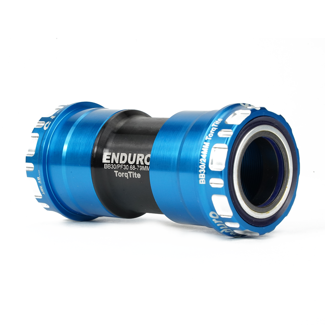 Enduro Components & Spares BKC-0682 | Torqtite Bottom Bracket for BB30 Framesets and Shimano 24mm Cranksets XD15 Corsa | Angular Contact Blue SKU: BKC-0682 Barcode: 185843000698