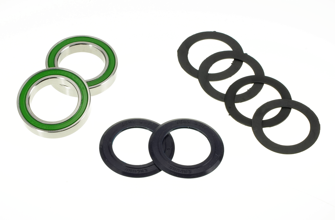 Enduro Components & Spares BKS-54102 | Bottom Bracket Bearing Kit for Shimano 24mm x 37mm BSA Thread-In Bottom Bracket Cups 440C Stainless Steel | Angular Contact  SKU: BKS-54102 Barcode: 810191012856