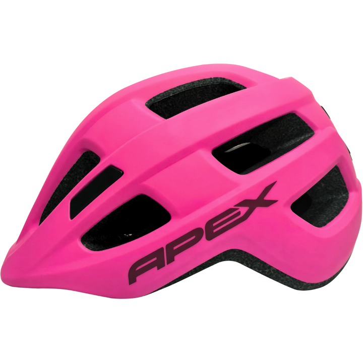 Apex Atom Kids Helmet | Matte Pink
