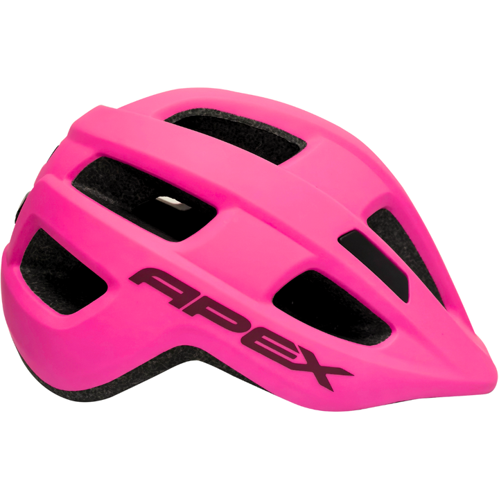 Apex Atom Kids Helmet | Matte Pink