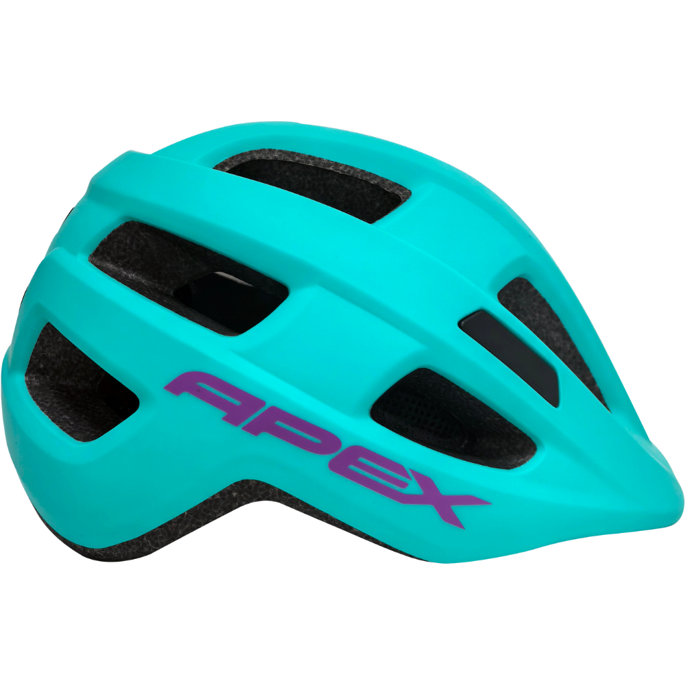 Apex Atom Kids Helmet | Matte Teal