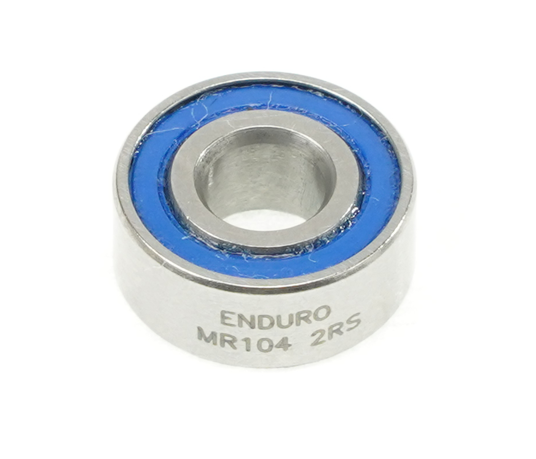 Enduro Components & Spares BB MR 104 2RS-bag | 4 x 10 x 4mm Bearing ABEC-3  SKU: BB MR 104 2RS-bag Barcode: 810191013730