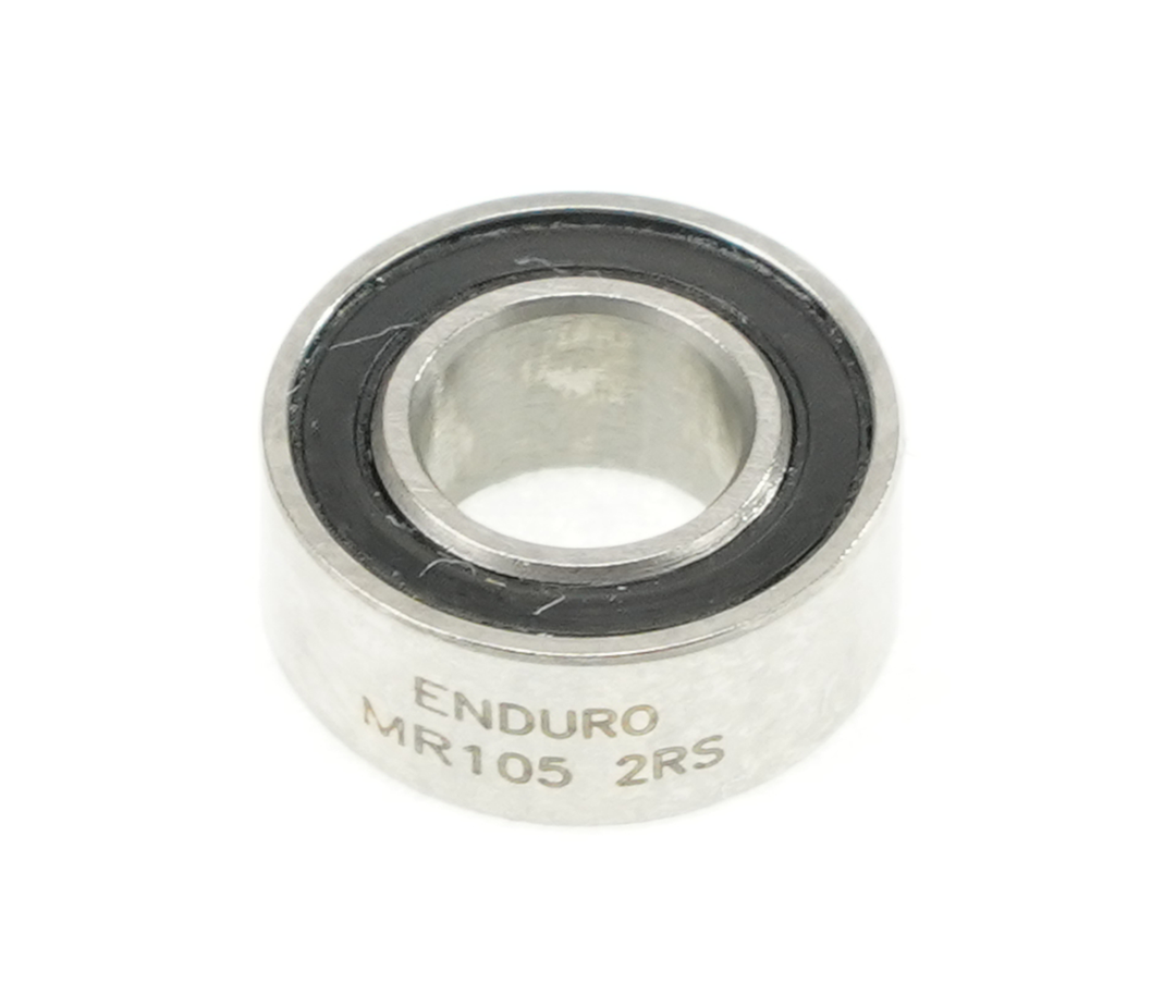 Enduro Components & Spares MR 105 2RS | 5 x 10 x 4mm Bearing ABEC-3  SKU: MR 105 2RS Barcode: 810191013747