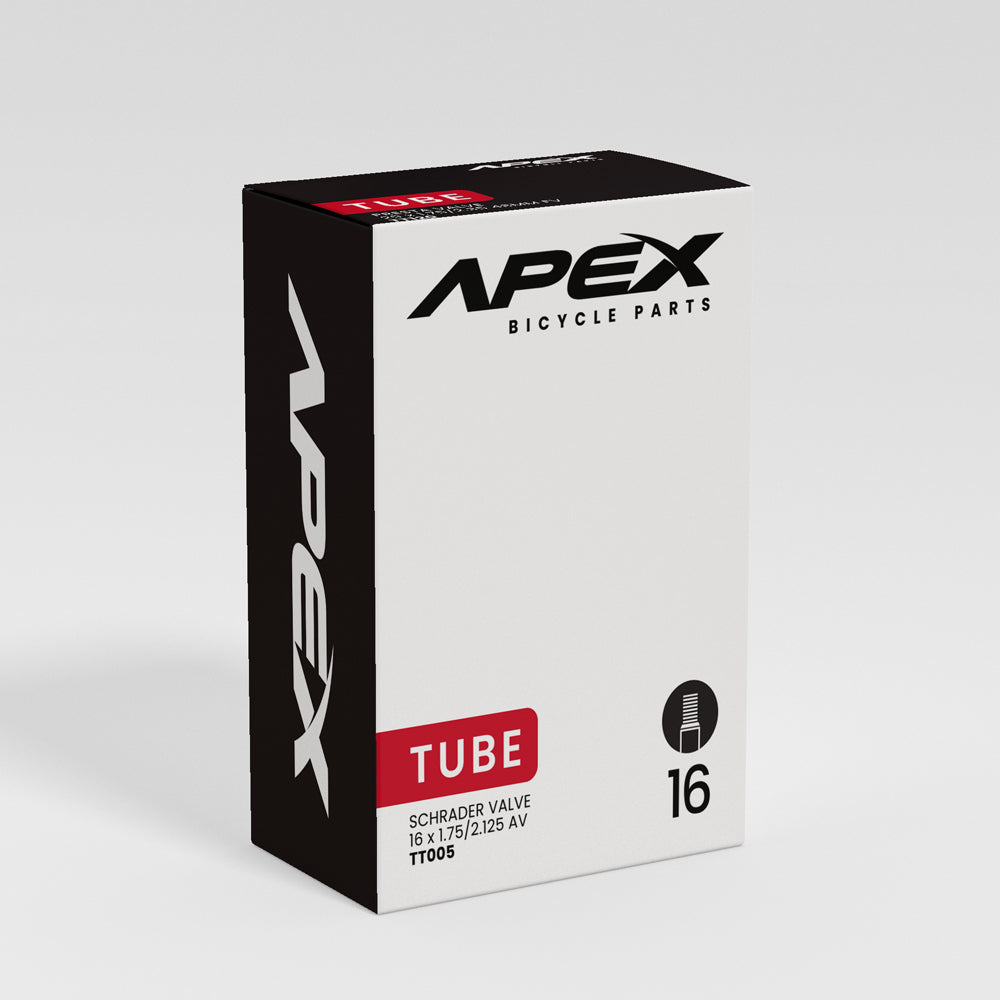 Apex Parts Tyres & Tubes Tube | 16 inch x 1.75 / 2.125 16 inch AV SKU: TT005 Barcode: TT005