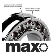 398 2RS MAX-E | 8 x 19 x 10/11mm Bearing by: Enduro