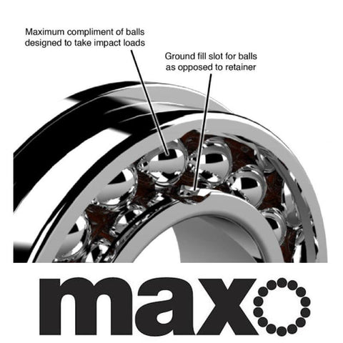 608 2RS MAX | 8 x 22 x 7mm Bearing by: Enduro