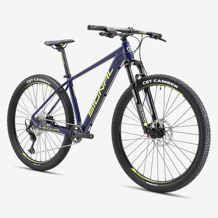 Signal Bicycles & Frames Signal S930 Ink Blue / Highlighter Yellow M Shimano Deore 1x11SKU: 23-028-006-07-03-017 Barcode: 20-028-006-07-03-017