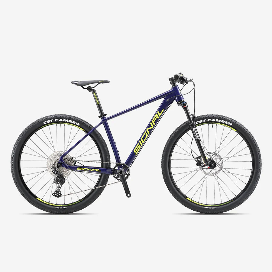 Signal Bicycles & Frames Signal S930 Ink Blue / Highlighter Yellow S Shimano Deore 1x11SKU: 23-028-006-07-02-017 Barcode: 20-028-006-07-02-017